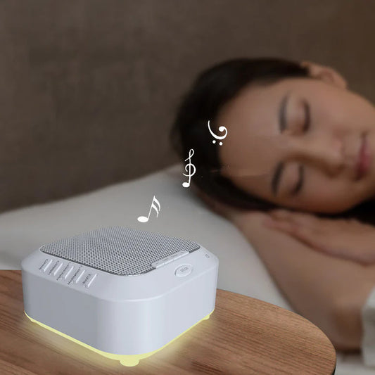 Premium White Noise Sleep Device USB Rechargeable Timer Sound Feature